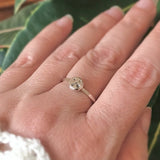 Sterling Silver Crossed Arrows Ring