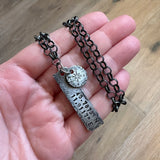 Sterling Silver Custom Coordinates Necklace