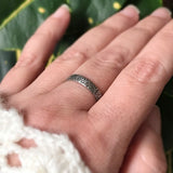 Antique Silver Paisley Ring
