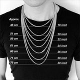 Sterling Silver Custom Coordinates Necklace