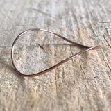 Rose Gold Saddle Bangle