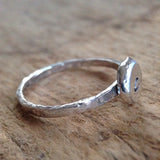 Sterling Silver Initial Ring