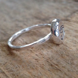 Sterling Silver Eye of Horus Ring