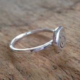 Sterling Silver Ampersand Ring