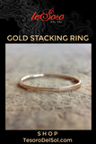 Gold Stacking Ring