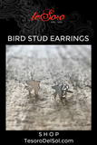Bird Stud Earrings