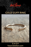Gold Cuff Ring