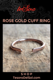 Rose Gold Cuff Ring