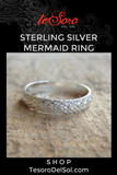 Sterling Silver Mermaid Ring