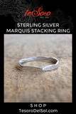 Sterling Silver Marquis Ring
