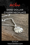 Sterling Silver Sand Dollar Necklace