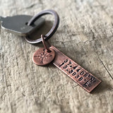 Custom GPS Coordinates Keychains