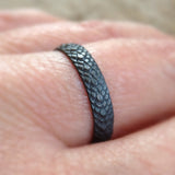 Black Mermaid Ring - TesoroDelSol