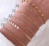 Gold Chain Bracelets