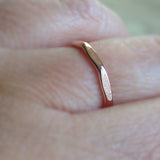 14K Rose Gold Marquis Ring