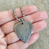Men's Rustic Guitar Pick Chain Necklace