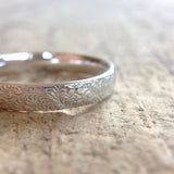 Silver Paisley Ring