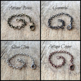 Variants of Antique Brass Chain Necklace Extender