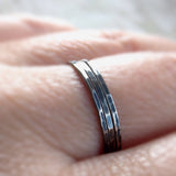 Set of 3 Antique Silver Rings