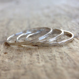 Set of 3 Antique Silver Rings