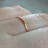 Gold Stacking Ring