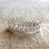 Silver Wishbone Ring