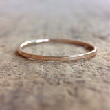 Gold Stacking Ring