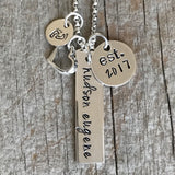 Sterling Silver Baby Name Necklace - TesoroDelSol