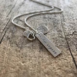 Sterling Silver Baby Name Necklace - TesoroDelSol