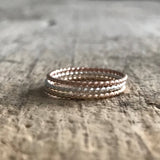 Set of 3 Twist Rings - TesoroDelSol