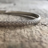 Sterling Silver Mermaid<br>Bangle Bracelet