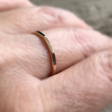 Gold Marquis Stacking Ring