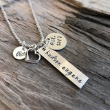Sterling Silver Baby Name Necklace - TesoroDelSol