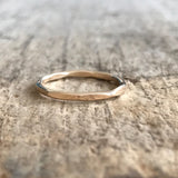 Gold Marquis Stacking Ring