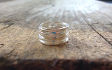 One Sterling Silver Skinny Ring