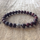 Men's Oxblood Bali Bracelet
