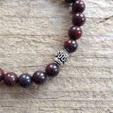 Men's Oxblood Bali Bracelet