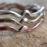 Antique Silver Moroccan<br>Bangle Bracelet