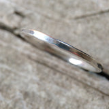 Sterling Silver Hammered Ring
