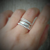 Sterling Silver Twist Ring