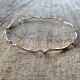 Gold Moroccan<br>Bangle Bracelet
