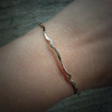 Gold Moroccan<br>Bangle Bracelet