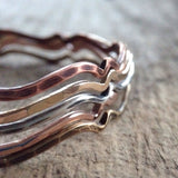 Rose Gold Moroccan<br>Bangle Bracelet