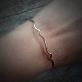 Rose Gold Moroccan<br>Bangle Bracelet