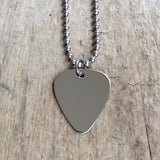 Men's Boho Guitar Pick Necklace