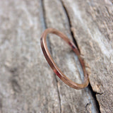 Rose Gold Square Ring