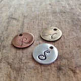 Initial Disc Jewelry Add-On - TesoroDelSol