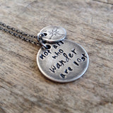 Oxidized Finish Wanderlust Necklace - TesoroDelSol