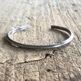 Men's Pyramid Open Cuff Bracelet