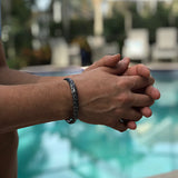 Men's Reptile Open Cuff Bracelet